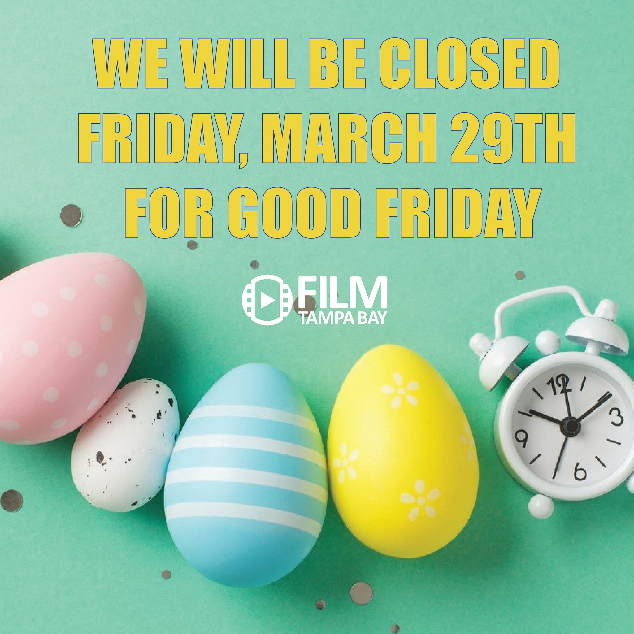 Reminder that our office will be closed this Fri, March 29th in observance of Good Friday. Please ensure all permit applications for the upcoming weekend are received by tomorrow, Wed, March 27th!
