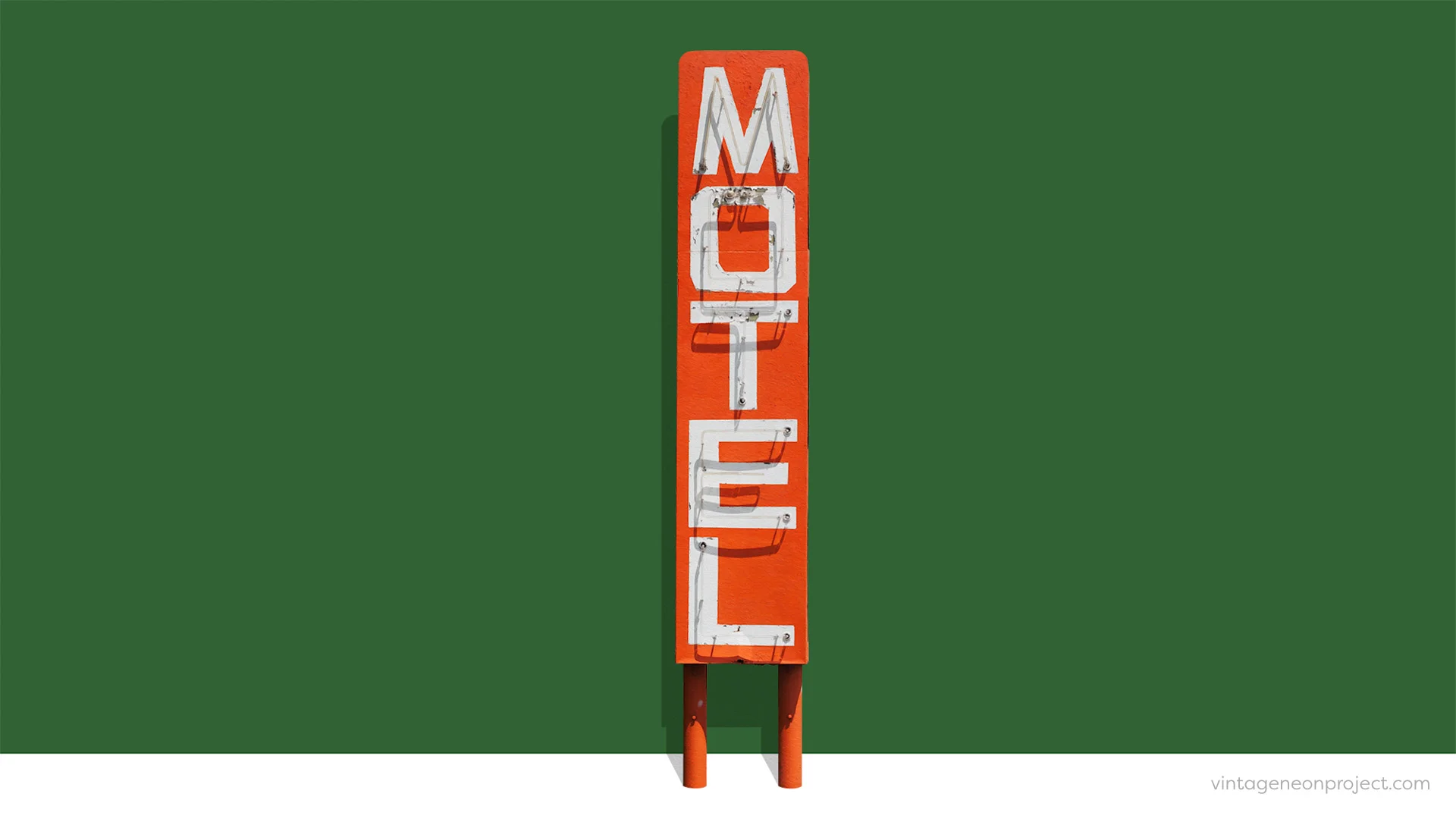 Orange Motel Sign | Florida