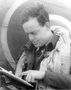 Chef d'escadron Hugh Norsworthy (Archives du 439e Escadron)