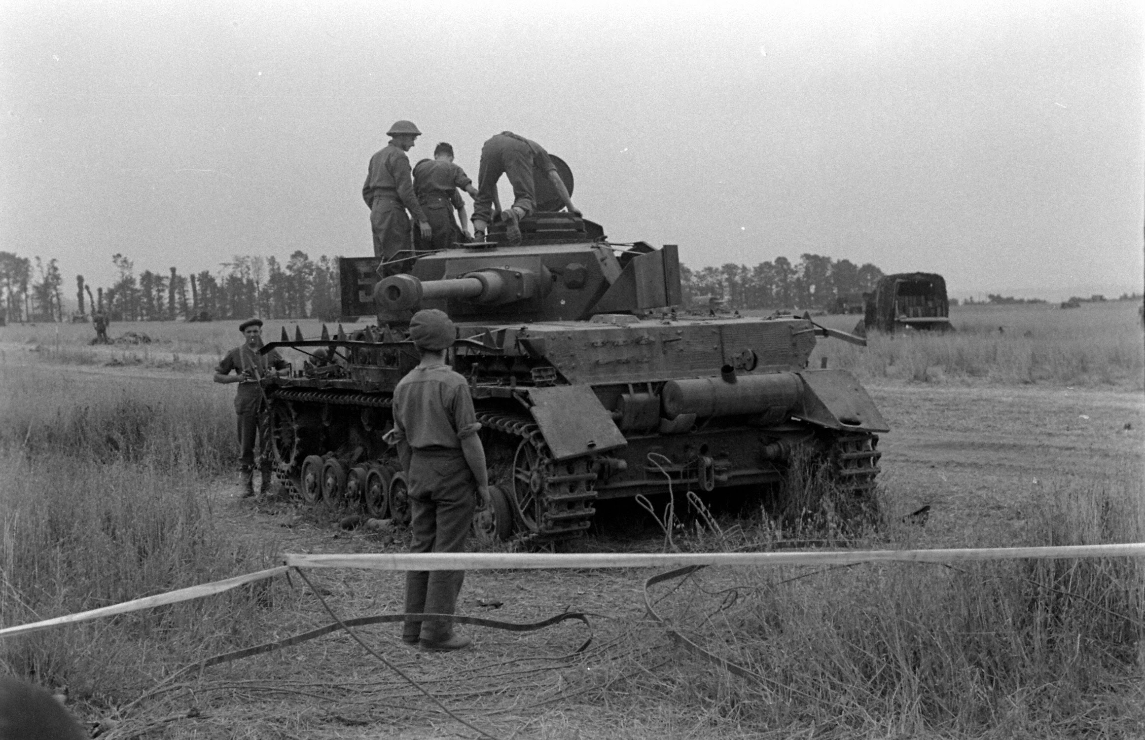 Destroyed/Captured Panzer IV. IWM