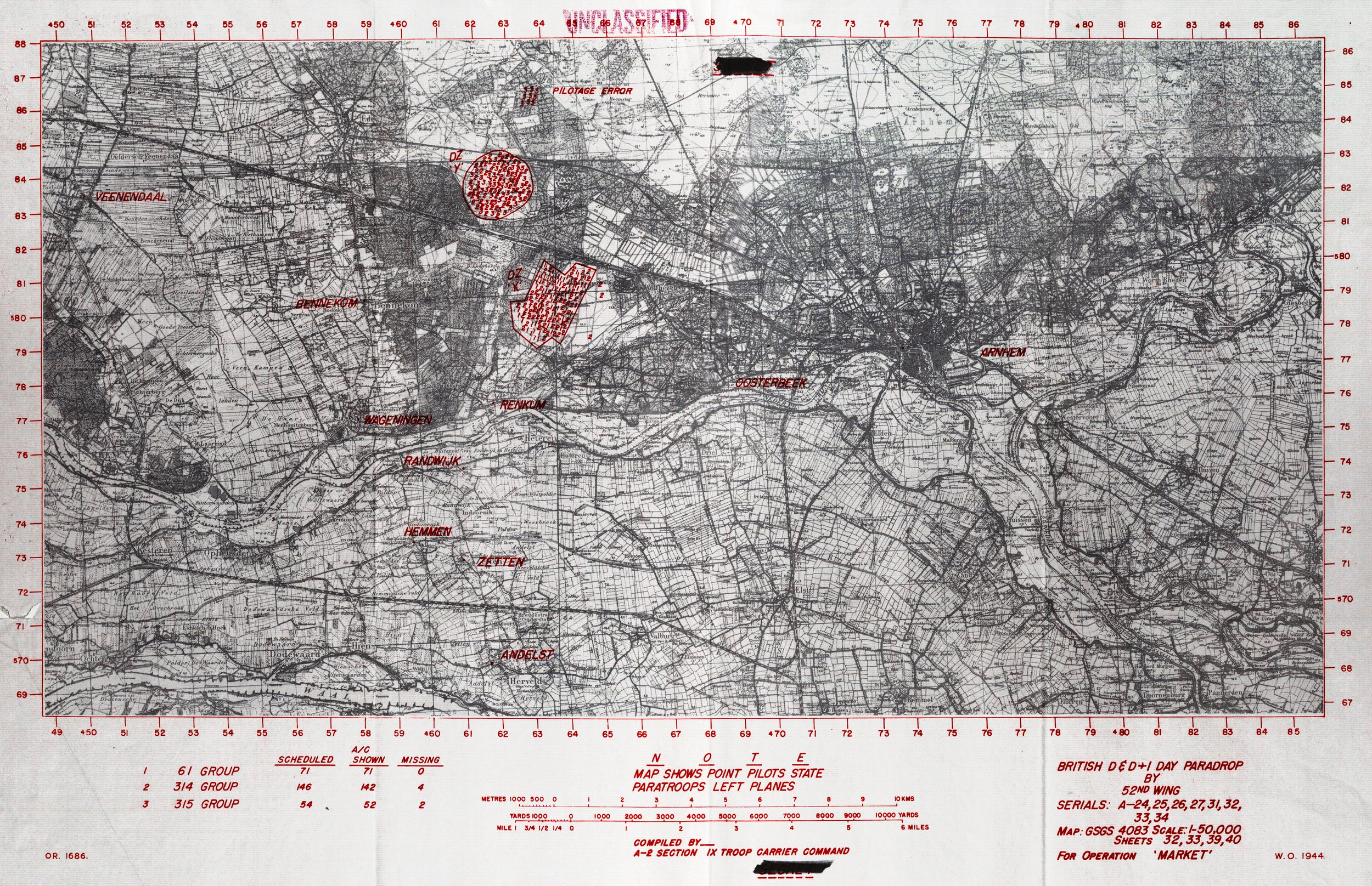 1st Airborne Drop Zones - Operation Market Garden