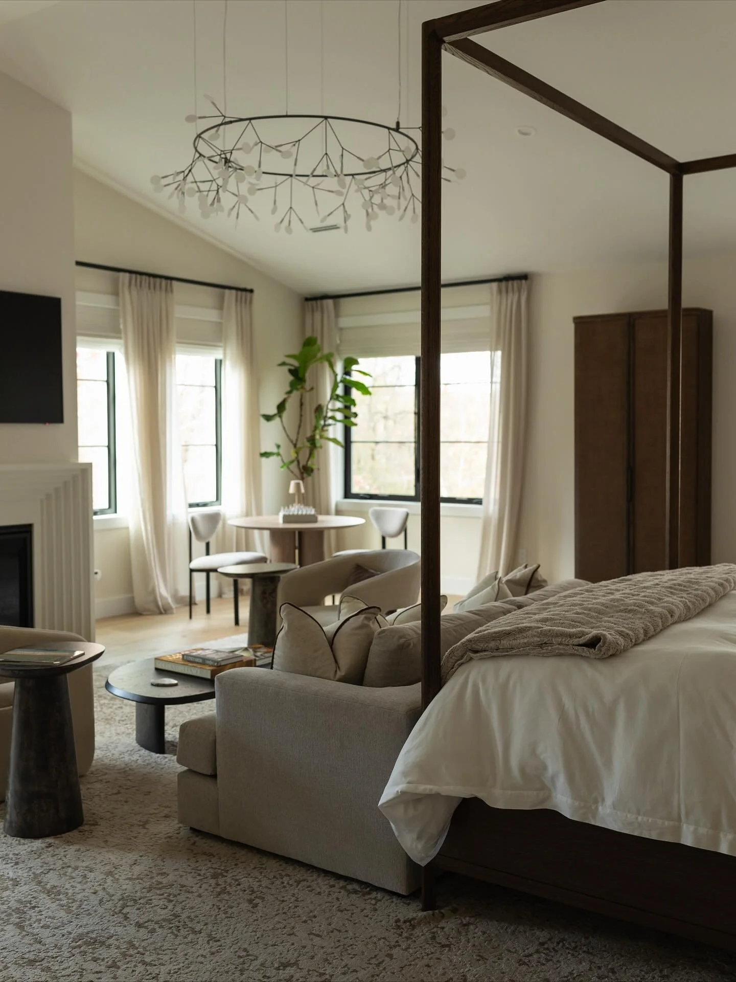 I love creating spaces in which peace and calmness are palpable