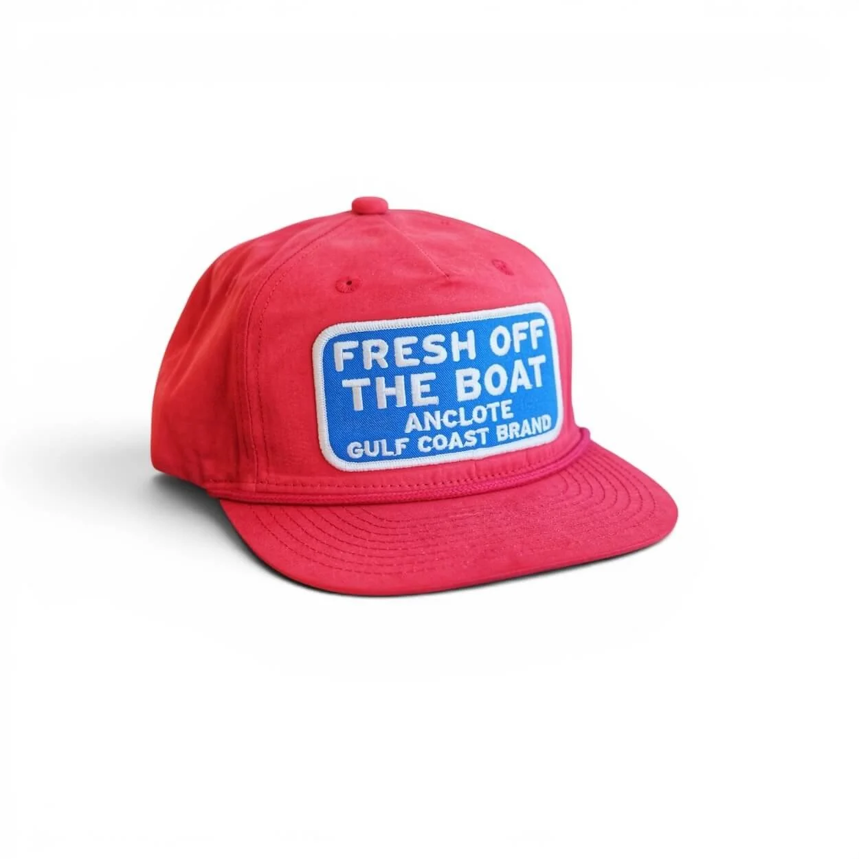 Classic Grandpa Rope Hat | Red