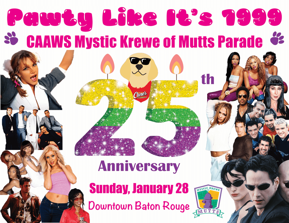 CAAWS Mystic Krewe of Mutts Parade