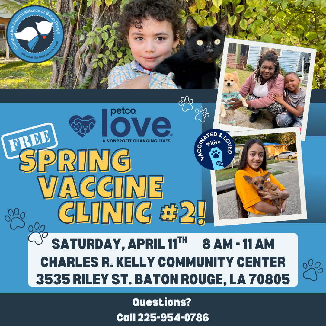Spring Vaccine Clinic #2! 