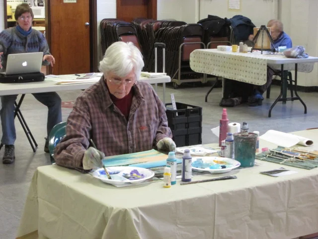 AAG...Joan Van Alphen working.JPG