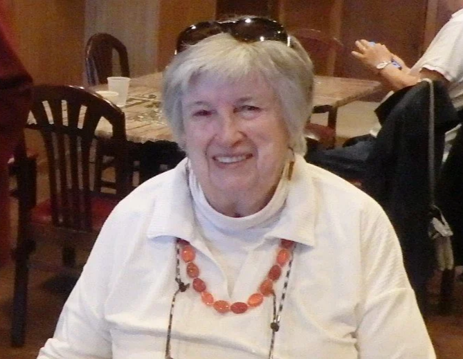 Our longest, continuously enrolled member:  Peg!