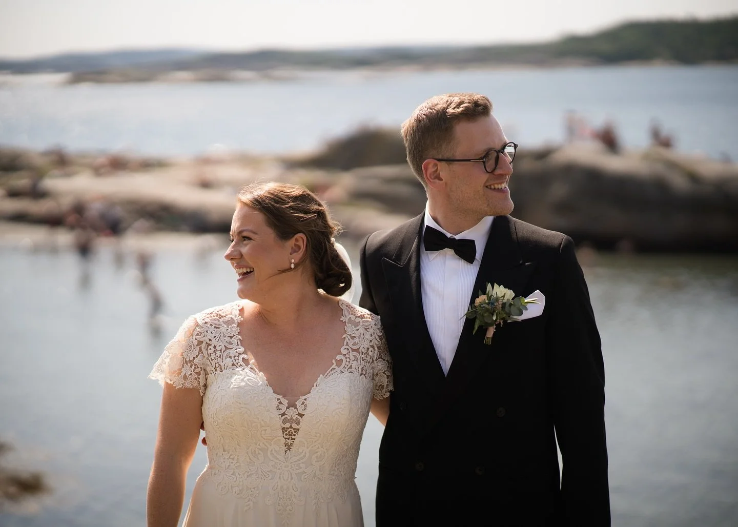 Marie &amp; H&aring;vard ~ 12 Juli 2025✨ 

Ekstra koselig n&aring;r det er en tremenning en kanskje har sett en halv gang ila livet som gifter seg 🤍🤍 Men n&aring; er vi blitt kjent! 😊