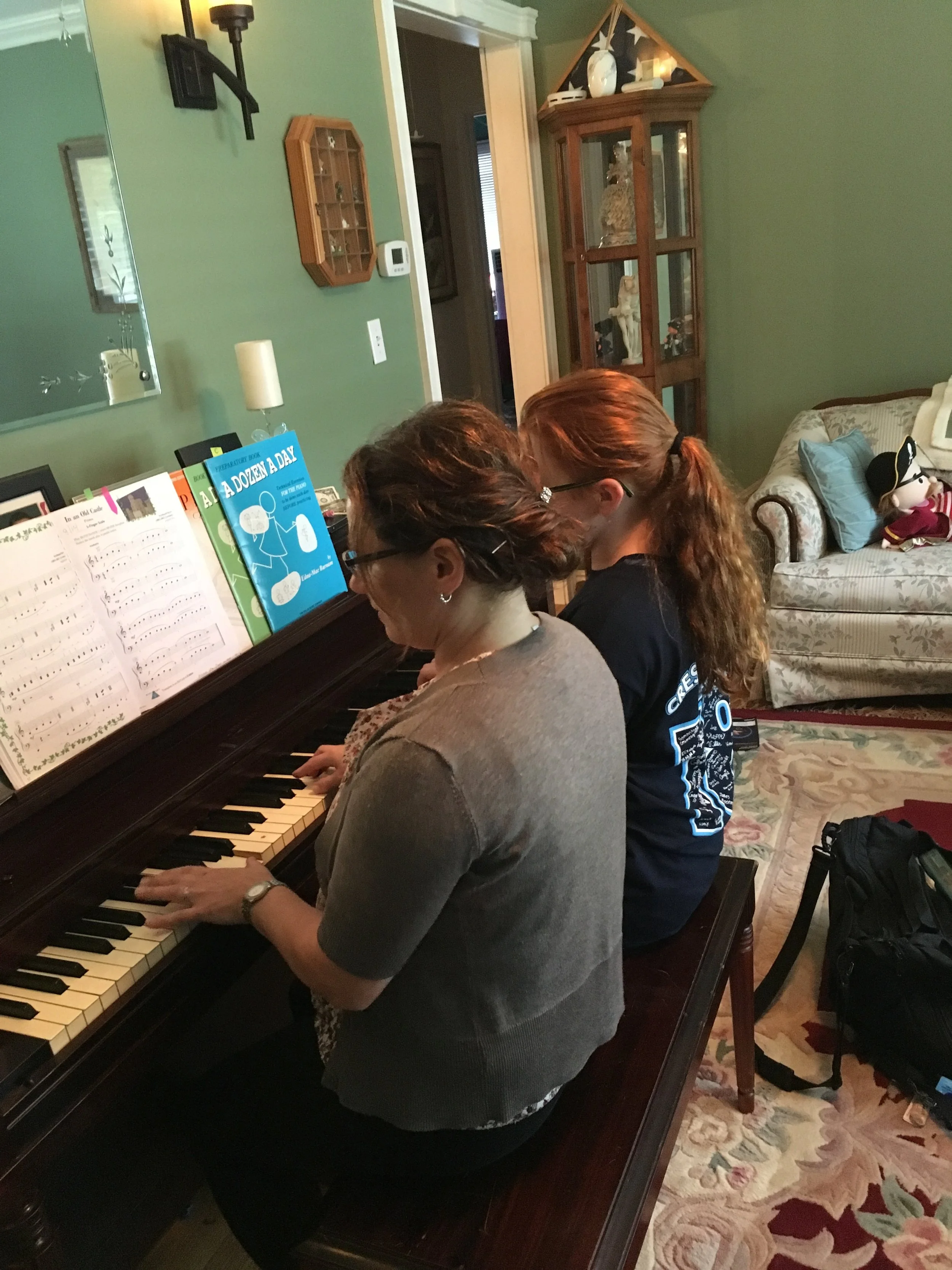 Lessons in your home or Denise’s studio