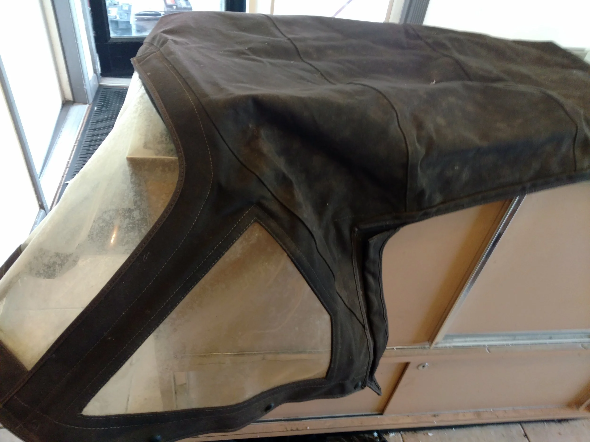 05-Used TR6 Canvas Top.jpg