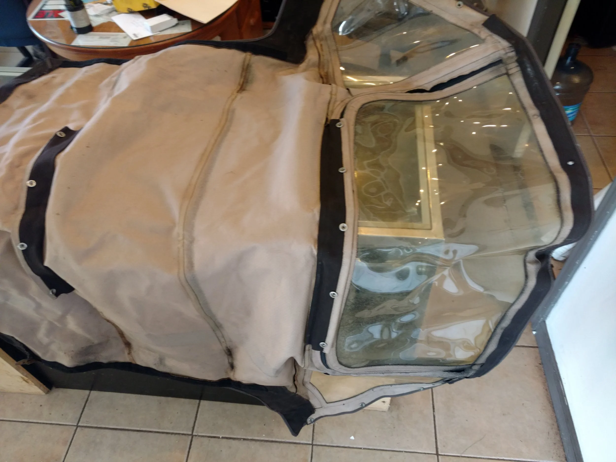 03-Used TR6 Canvas Top.jpg