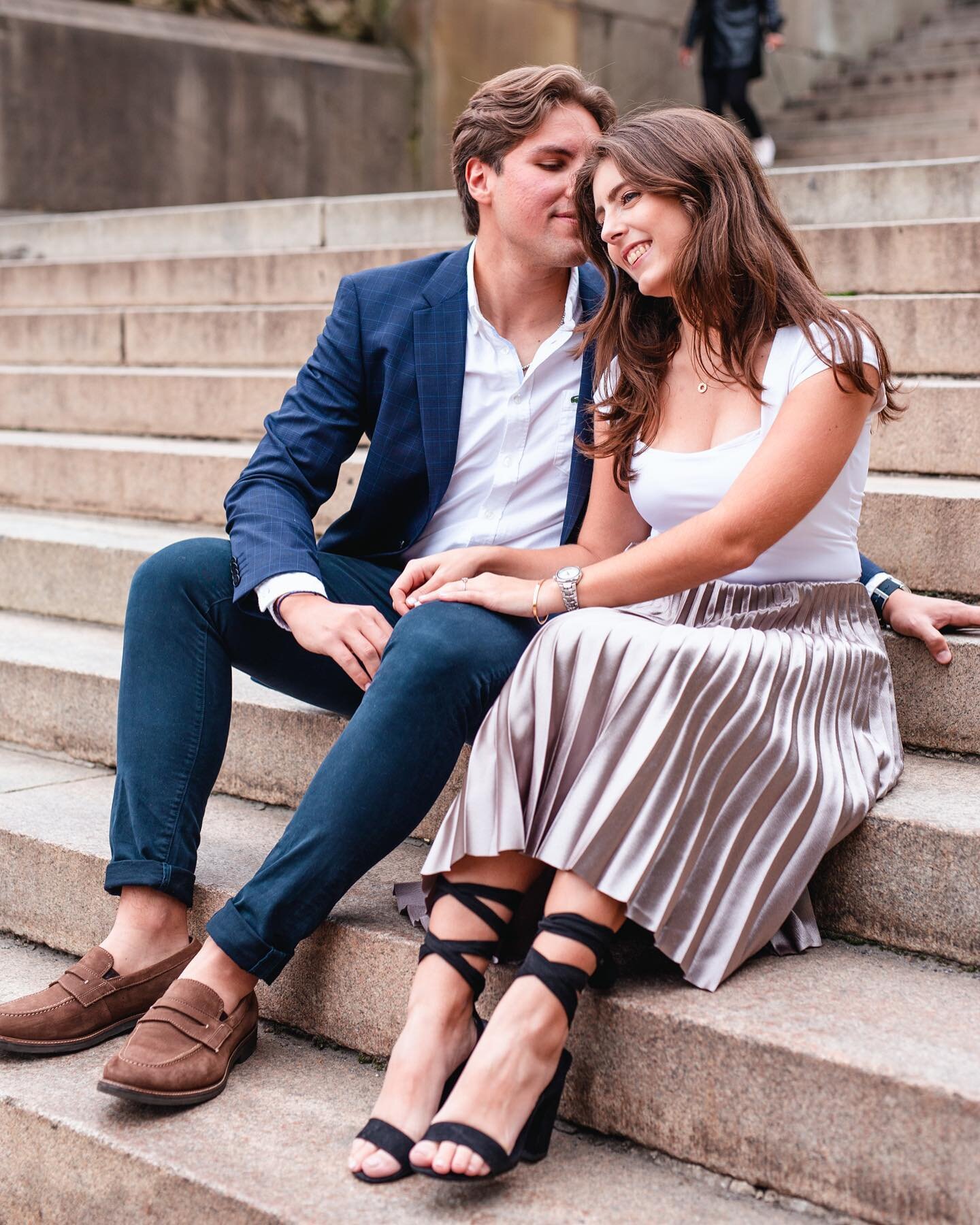 Still obsessed with this New York engagement session last year with Gabriel and Paulette in Central Park 🏙️ #newyorkengagement #centralparknyc