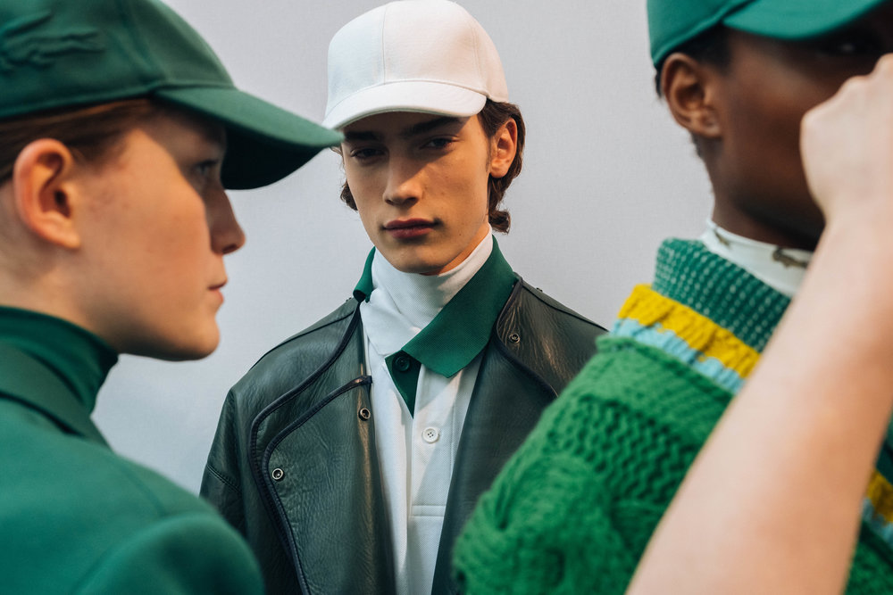 Backstage The Models At LACOSTE'S AW 2019 Runway Show — BOND OFFICIAL | Modern Men. Modern