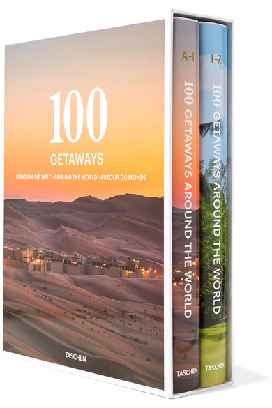 TASCHEN Set of two hardcover books: 100 Getaways Around the World $60