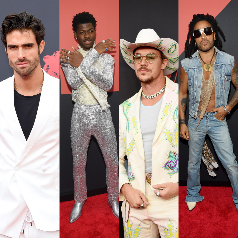 The Best Red Carpet Looks From The 19 Mtv Vma Awards Bond Official Modern Men Modern Stories