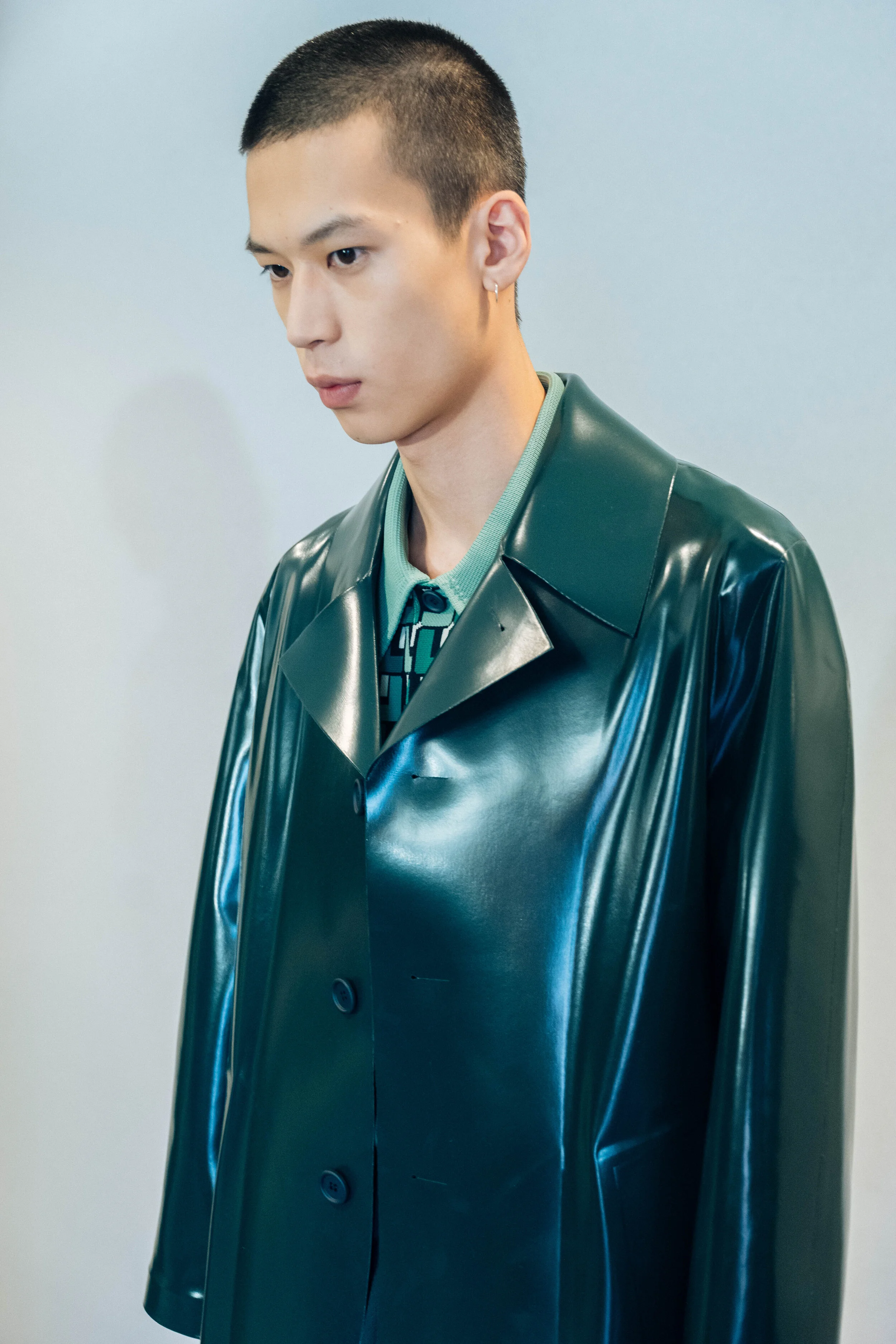 Backstage at the Lacoste SS20 show during Paris Fashion Week on Tuesday, October 1st, 2019. Photograph, Alexandre Farachi for Lacoste.