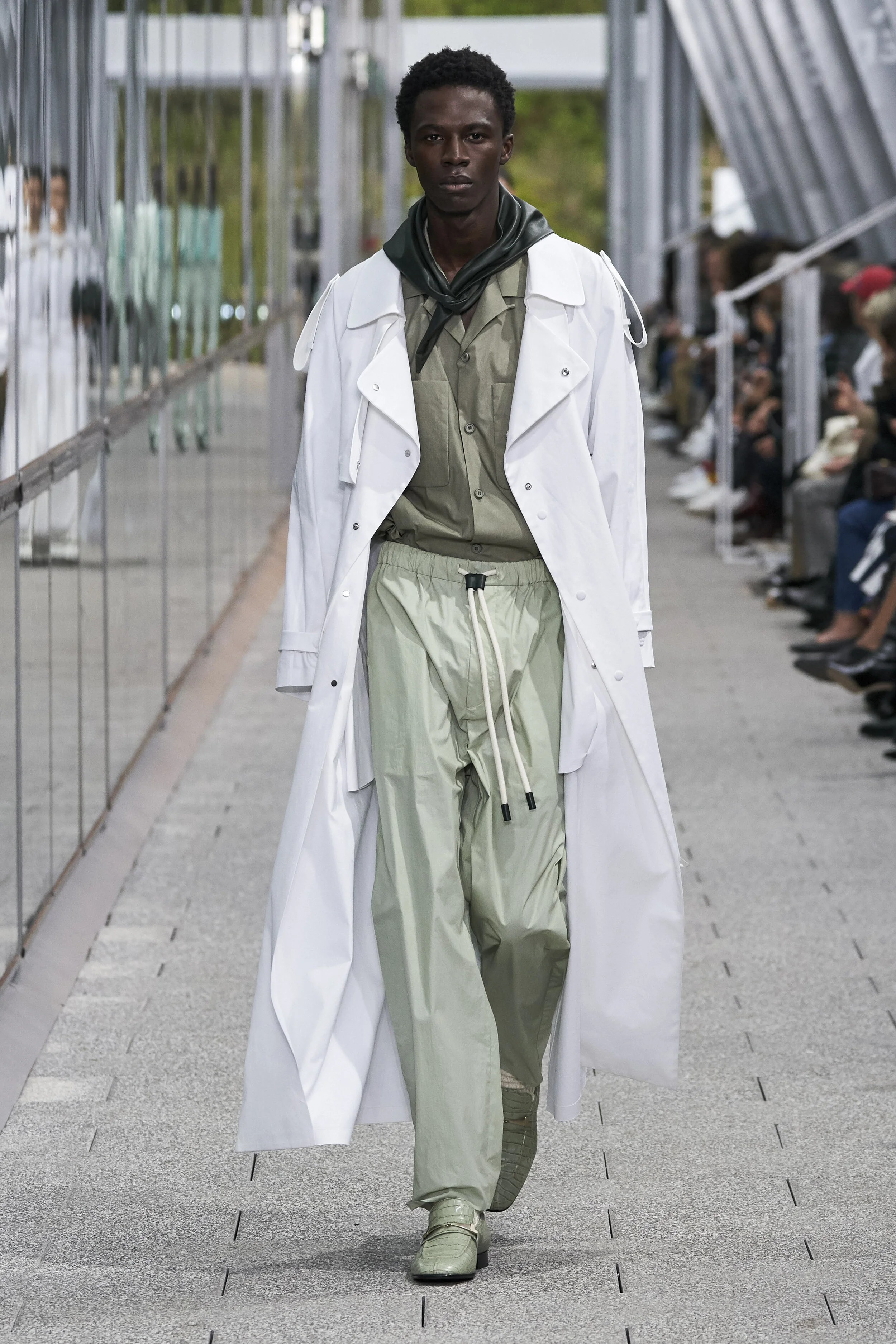 Lacoste SS20 show during Paris Fashion Week on Tuesday, October 1st, 2019. Photograph, Alessandro Lucioni for Lacoste.