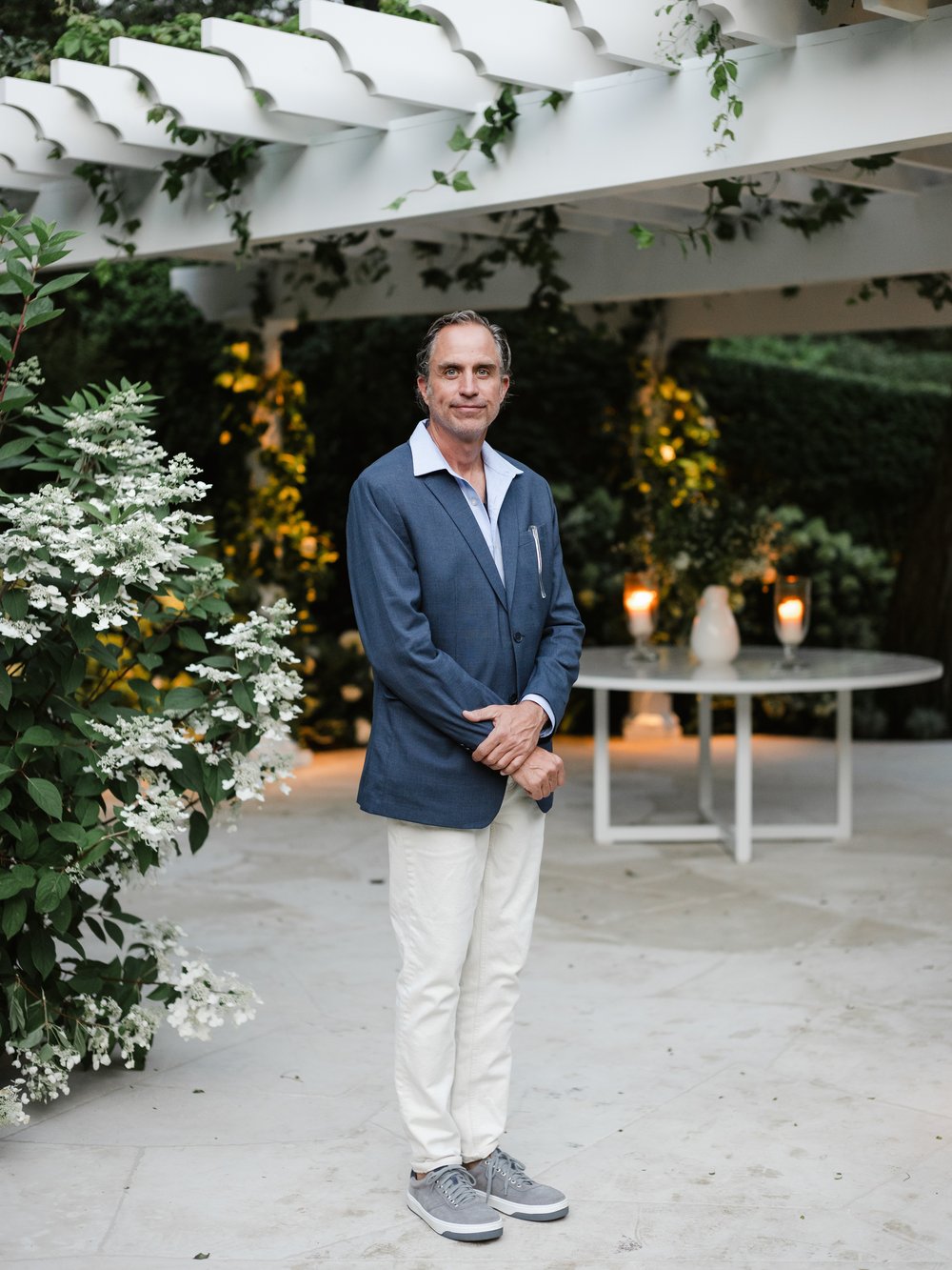    Photo: Ben Rosser/BFA.com     4/14    Michael Lomont attends An Intimate Dinner Hosted by Aerin Lauder and Amy Astley on Thursday, July 13, 2023.   