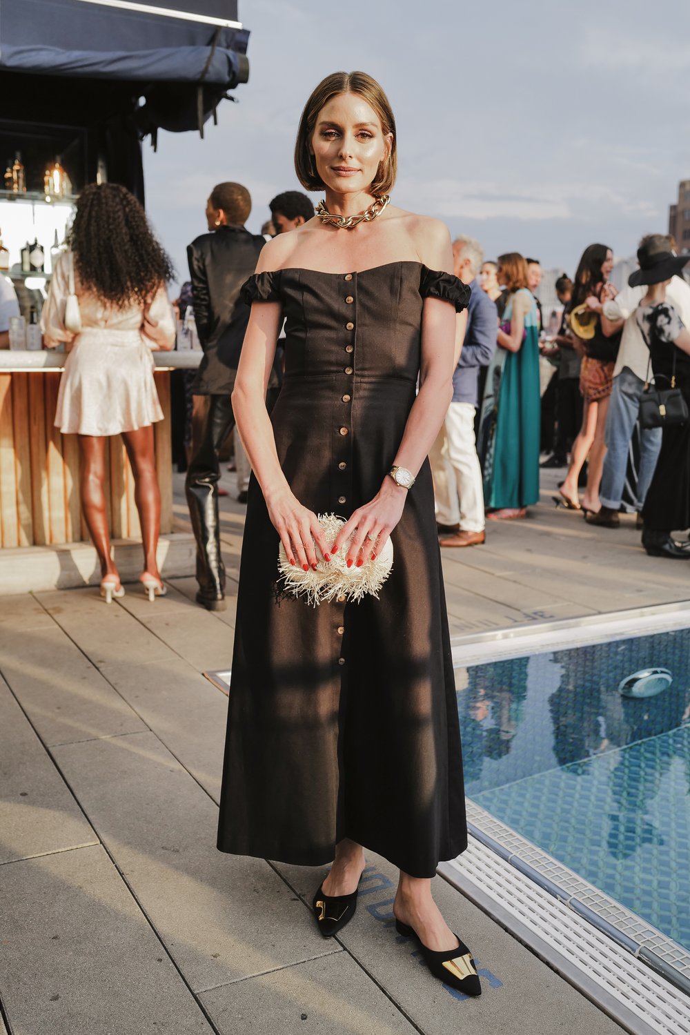    Photo: Ben Rosser/BFA.com     8/14    Olivia Palermo Attends The Australian Fashion Foundation Annual Summer Soirée in New York City on Tuesday, August 15, 2023.   