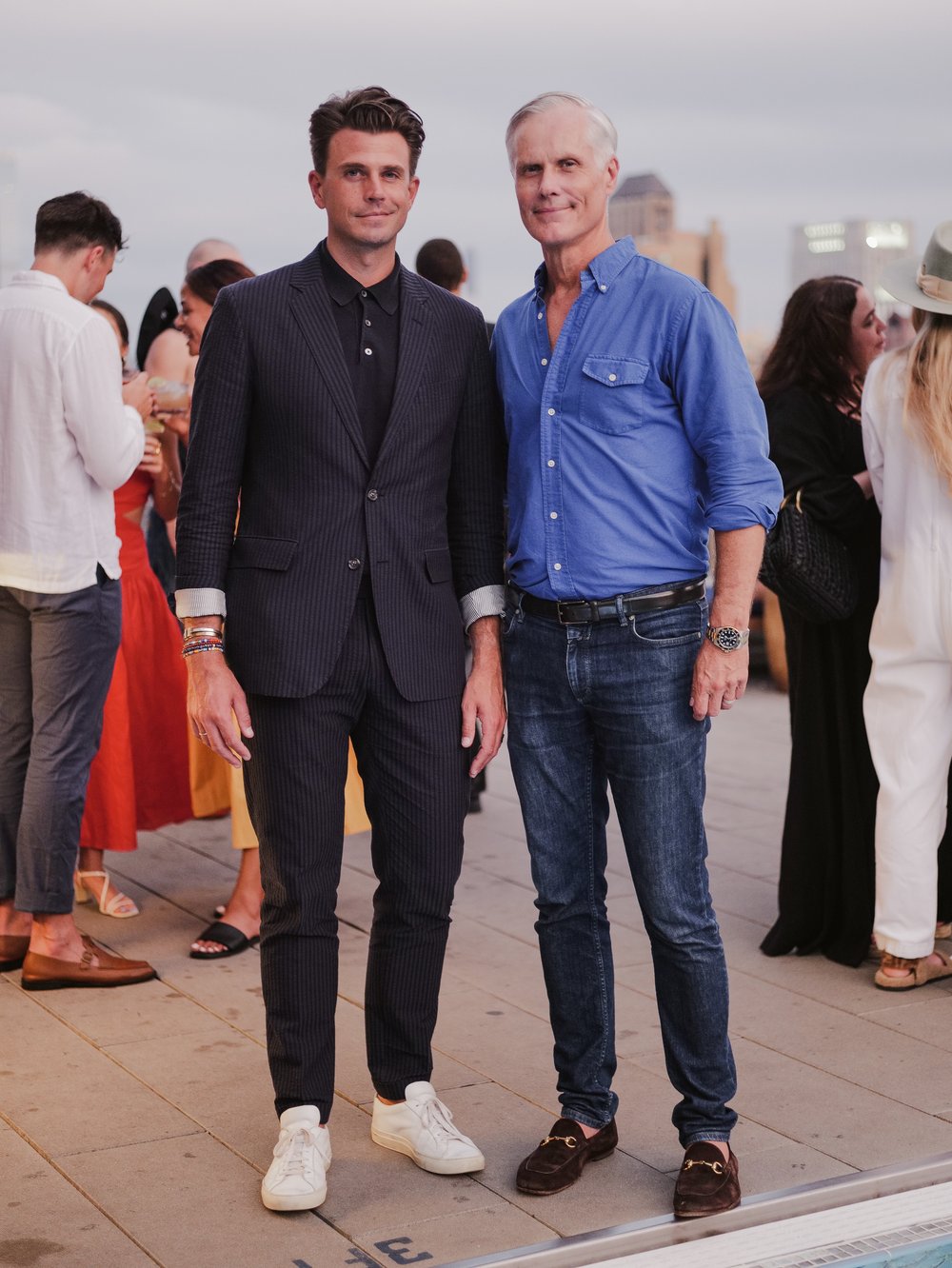    Photo: Ben Rosser/BFA.com     5/14    John Wattiker and Malcolm Carfrae Attend The Australian Fashion Foundation Annual Summer Soirée in New York City on Tuesday, August 15, 2023.   