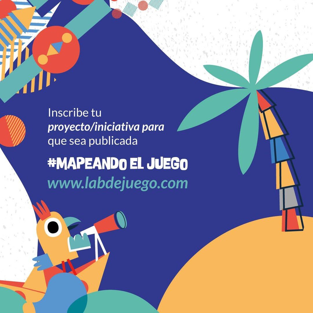#MapeandoElJuego 
&iexcl;Ingresa a www.labdejuego.com e inscribe tu proyecto o iniciativa! Se parte de este gran mapeo para que podamos articularnos y generar un mayor impacto usando el juego como eje fundamental de desarrollo! 

@ensenaporcolombia  