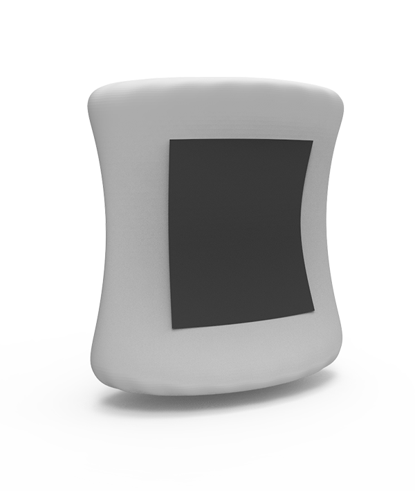 Result: Projected mesh in black, input mesh in gray.