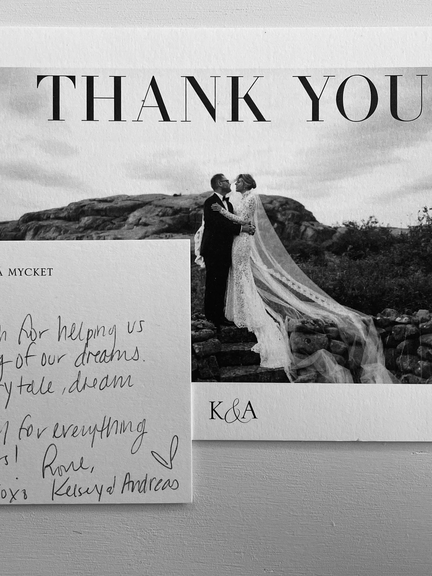 A small selection of notes from over the years, full of words of love, gratitude, memories and lives intertwined.

It still amazes me that I&rsquo;ve had the privilege of being part of so many of these moments, invited into one of the most meaningful