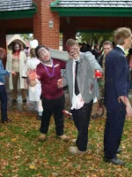 Lethbridge Zombie Walk 2009 in Galt Gardens - image courtesy of Gin Fedotov