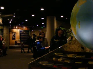 One of the exhibit spaces in the public buildings in Temple Square - Salt Lake City.