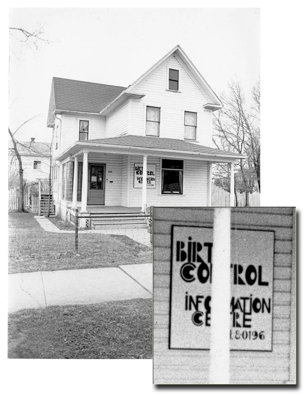 The Lethbridge Birth Control and Information Centre (LBCIC), 1974. Courtesy the Galt Museum & Archives: 19901067001