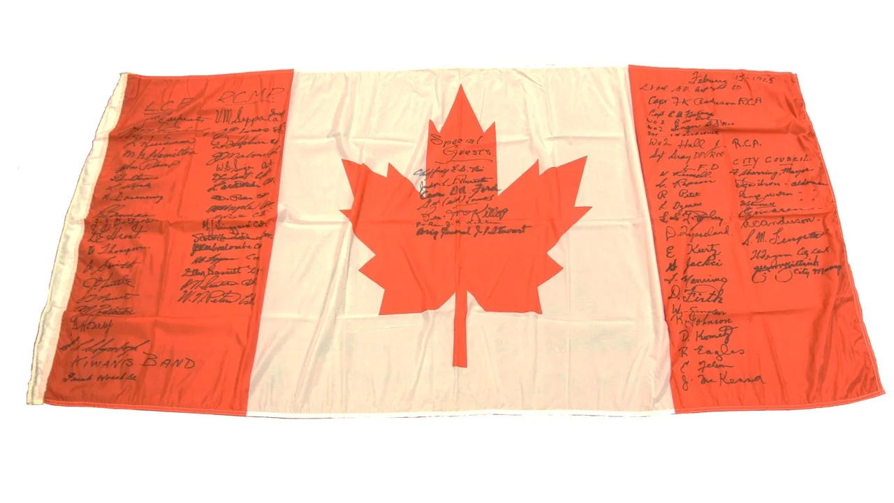 1965 National Flag to be Examined at the Galt Tuesday