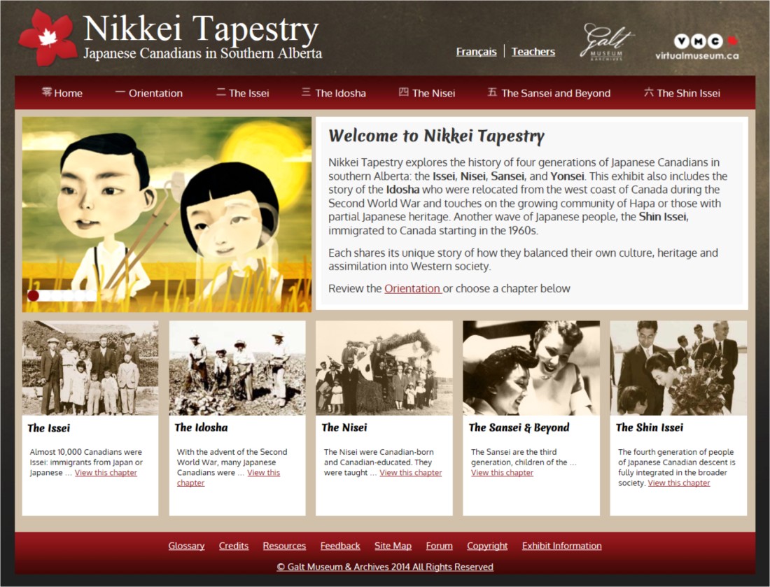 Nikkei Tapestry Website EN