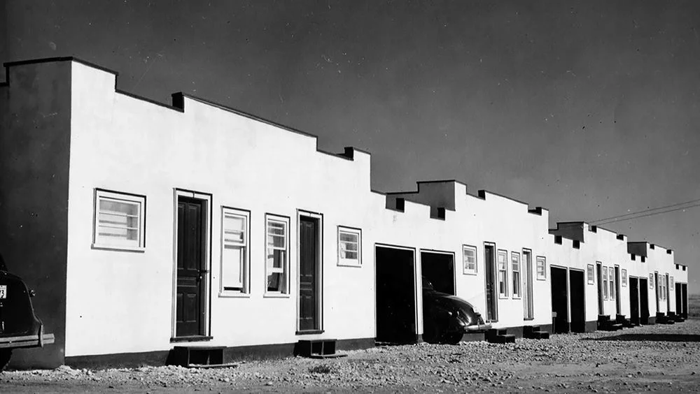 Bluebird Auto Court owned by the Bruchet Family