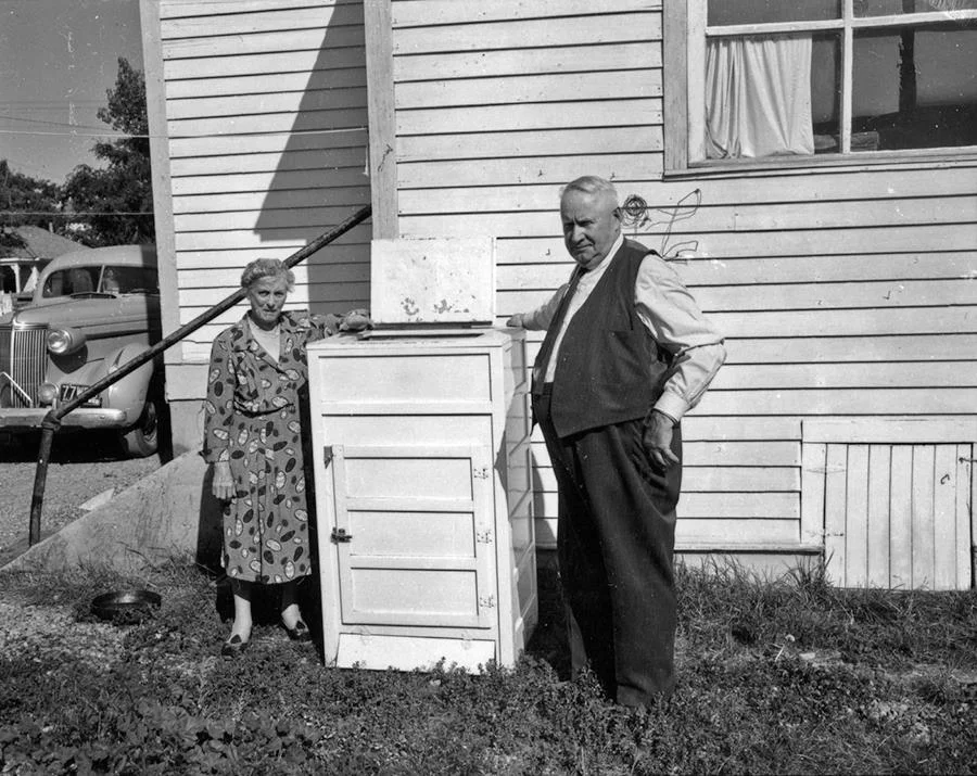 Ice box from Lethbridge Ice Company 1953 #19752506006