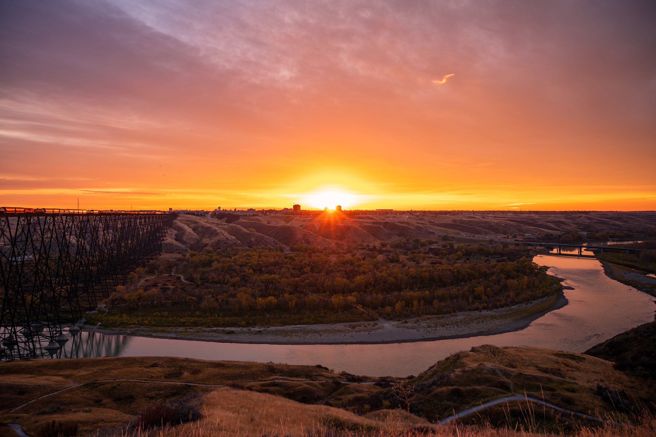 Oldman River Valley Sunrise