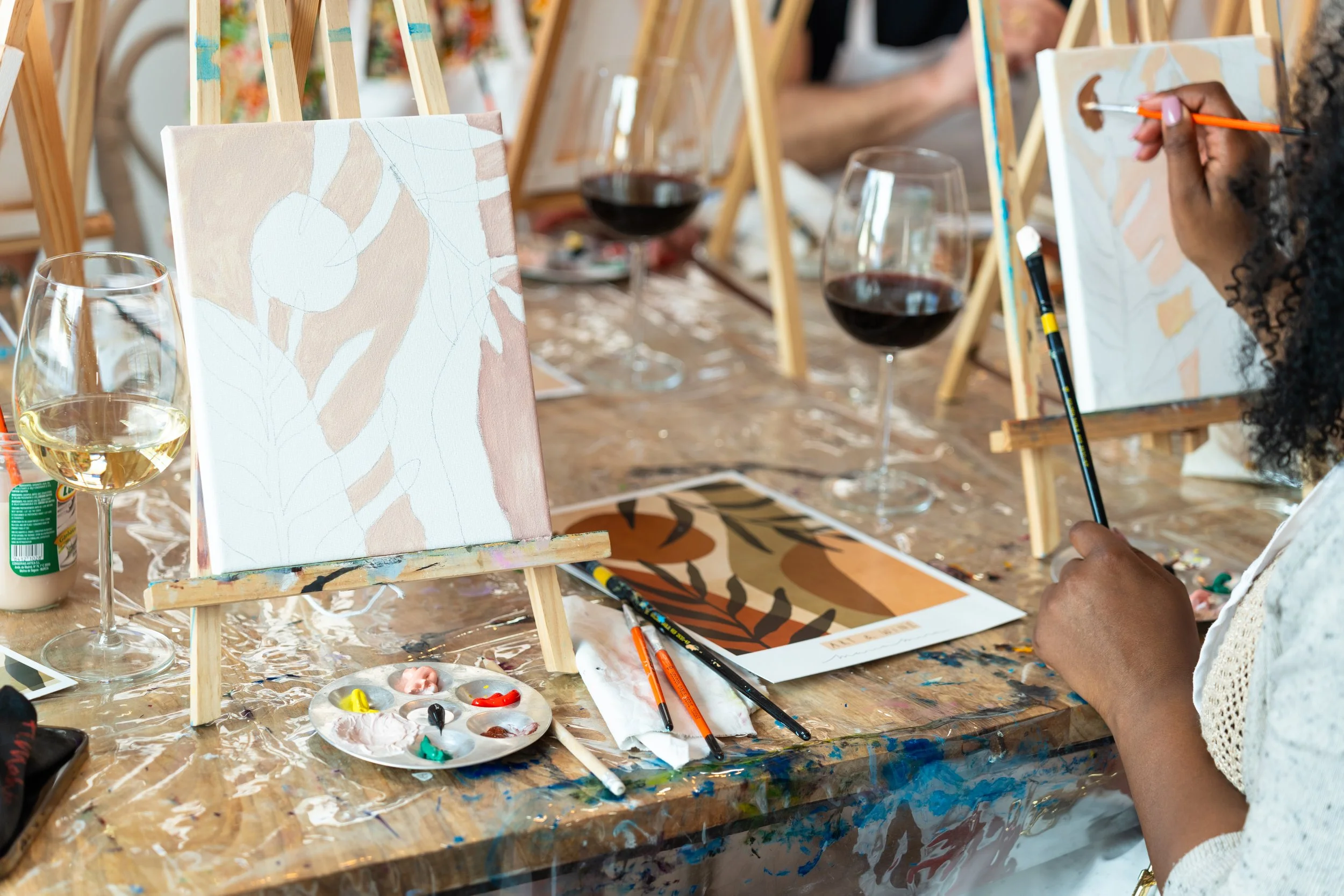 Paint and Sip with Teal Fawn Designs