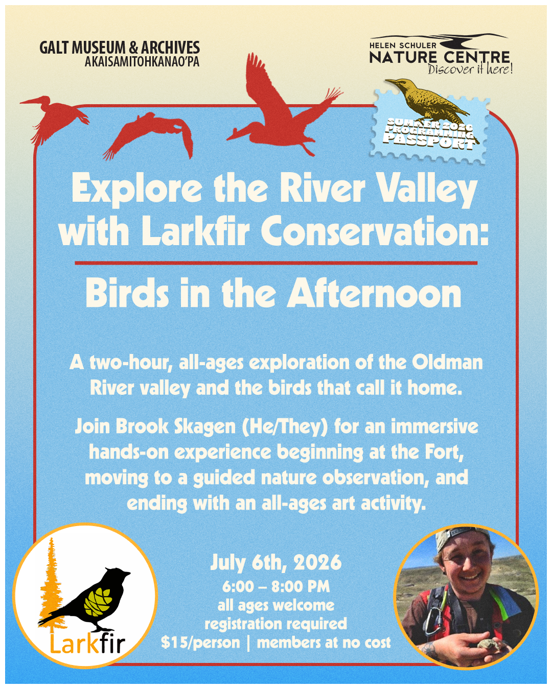 Explore the River Valley with Larkfir Conservation Session 1: Birds in the Afternoon