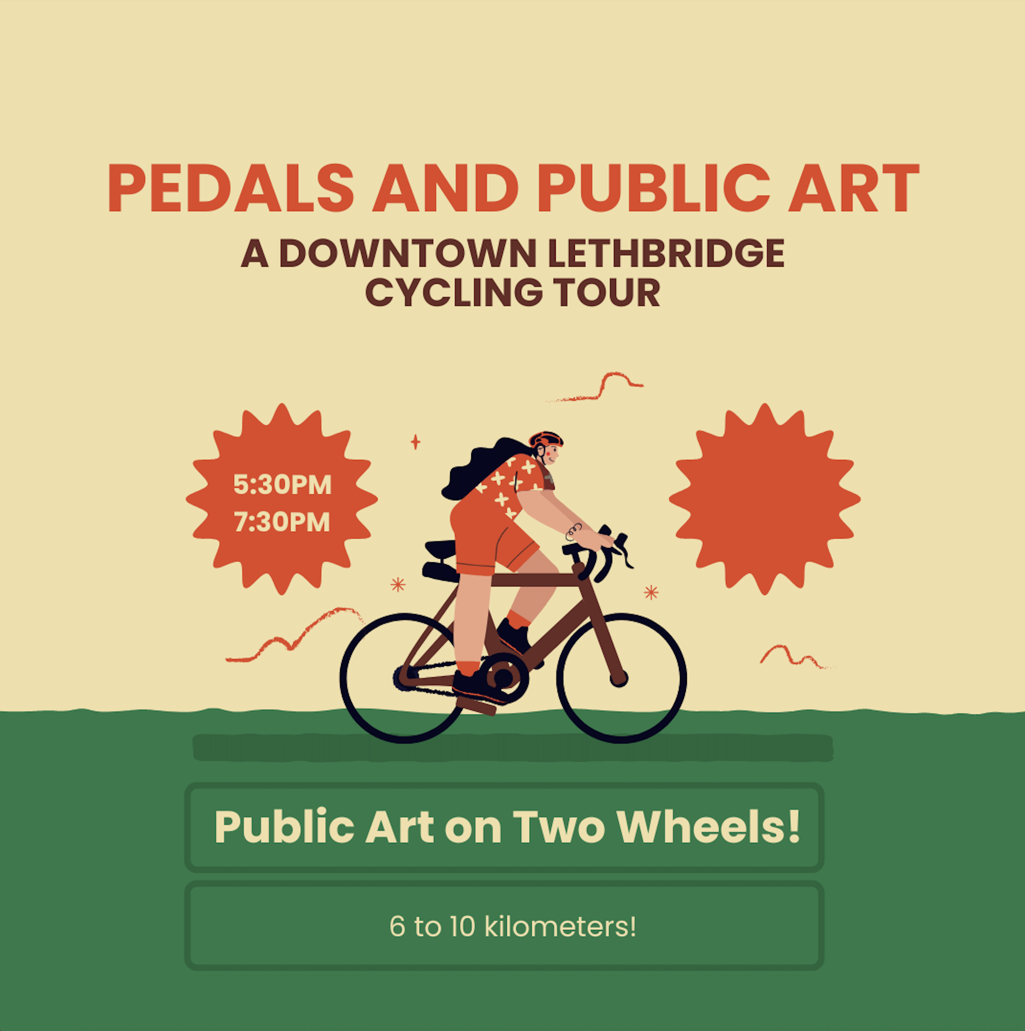 Pedals and Public Art in Partnership w/ Bike Lane x SAAG