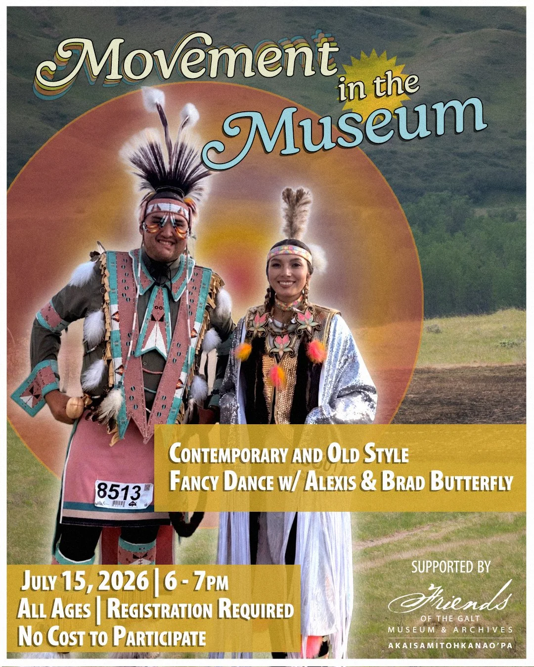 Movement in the Museum: Contemporary and Old Style Fancy Dance w/ Alexis &amp; Brad Butterly 