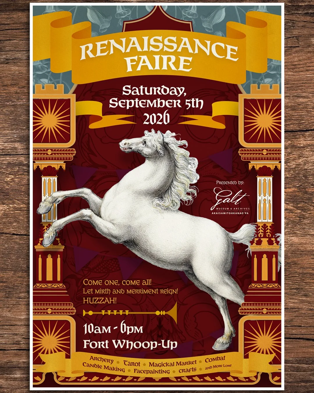 Renaissance Faire 2026 at Fort Whoop-Up