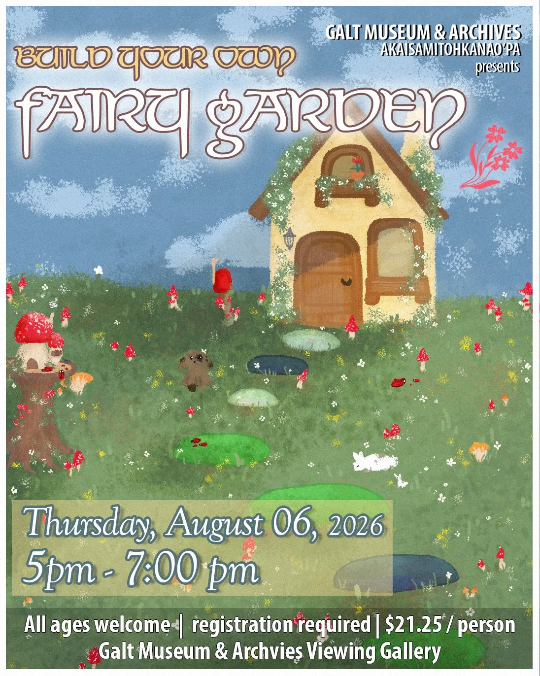 Build Your Own Fairy Garden, August edition! 