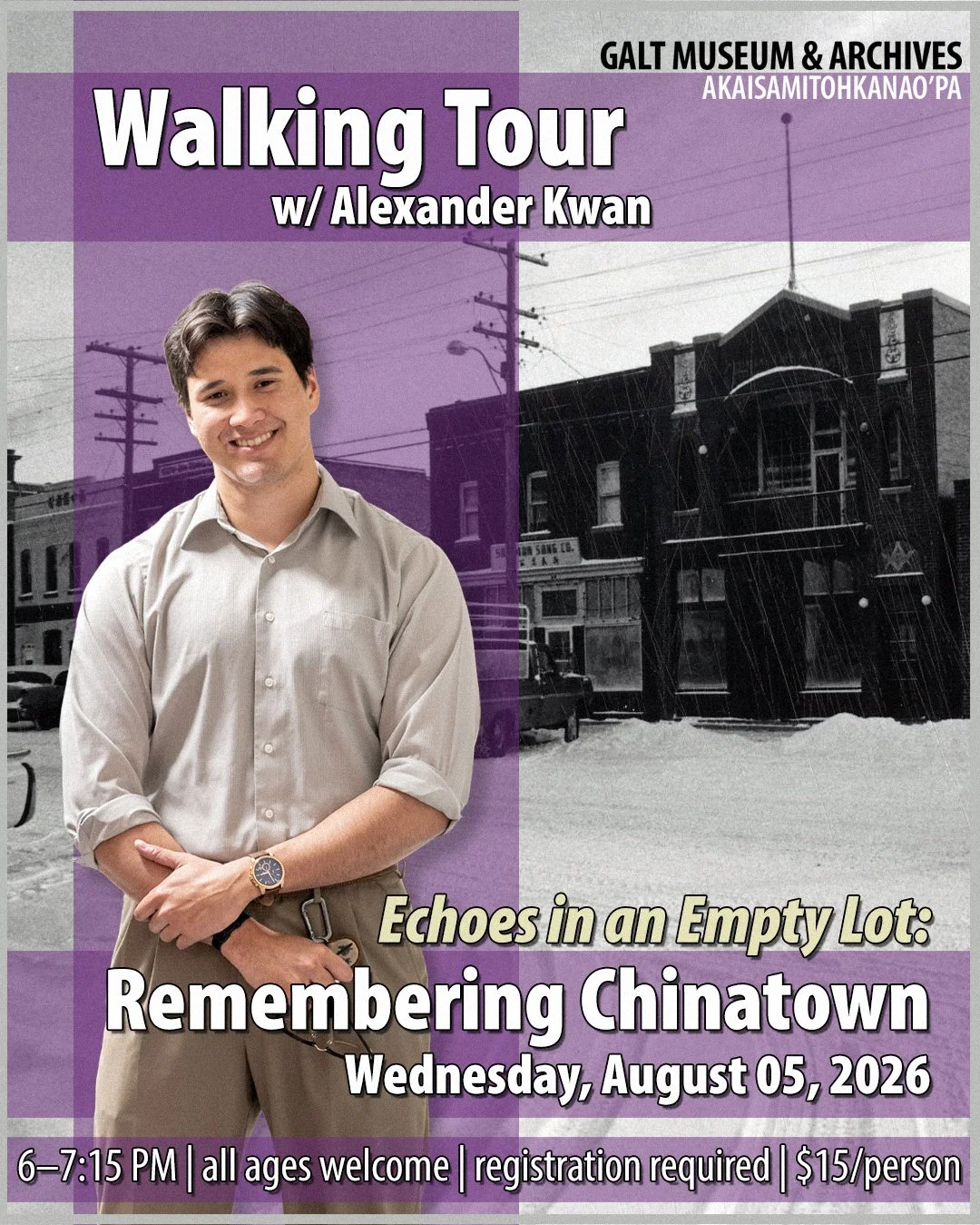 Walking Tour w/ Alex Kwan | Echoes in an Empty Lot: Remembering Chinatown