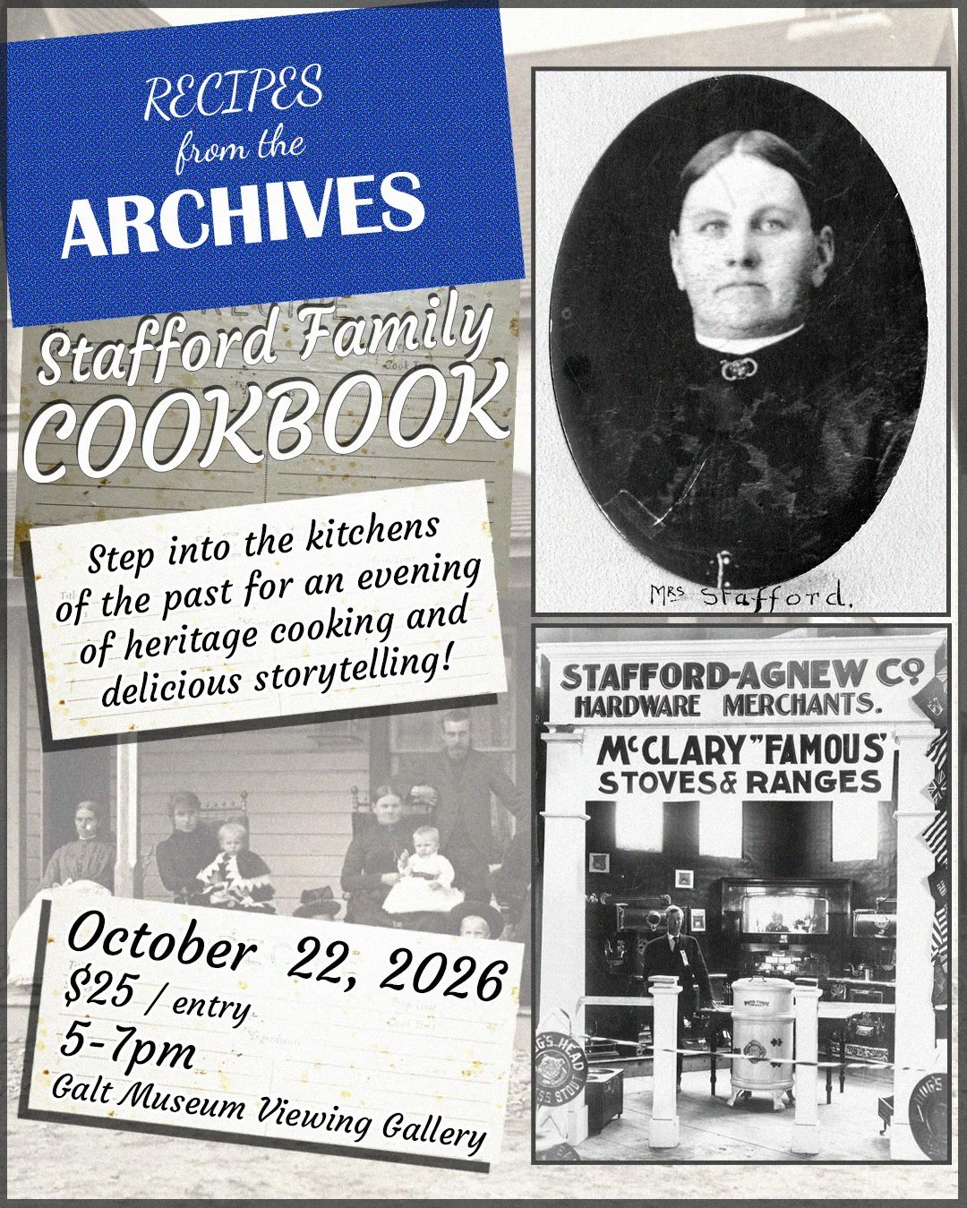 Recipes from the Archives: Stafford Family Cookbook