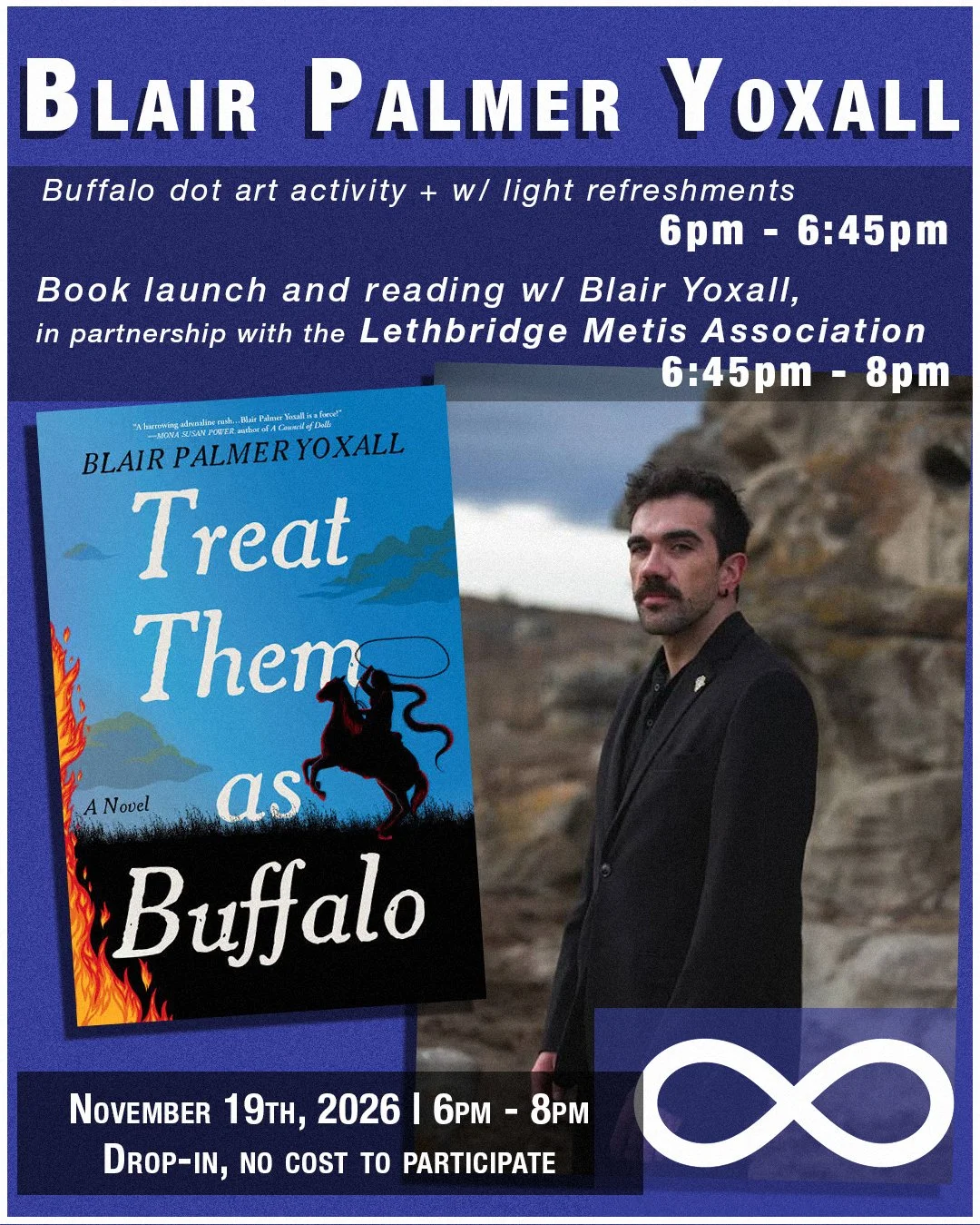Blair Palmer Yoxall - Treat Them as Buffalo | Book Launch 