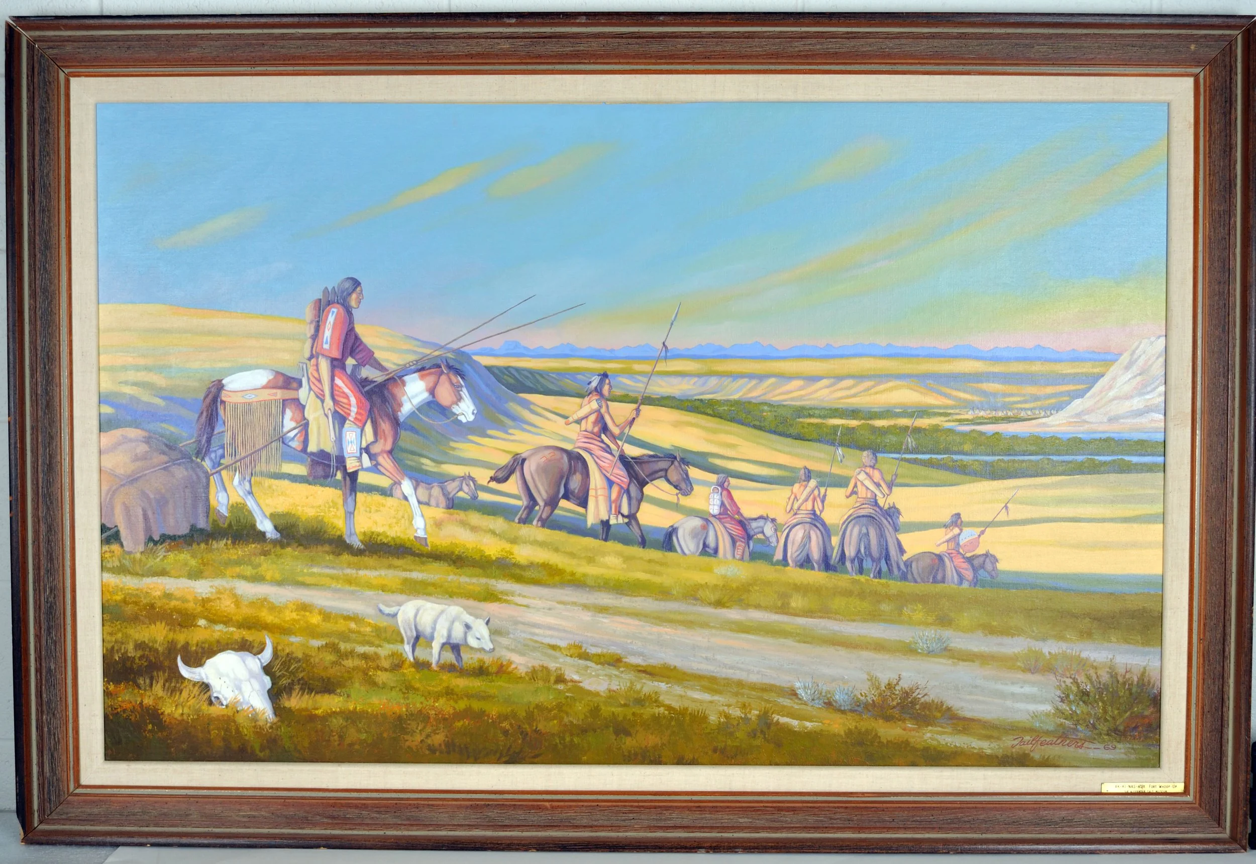 P19738006000 Gerald Tailfeathers Painting.jpg