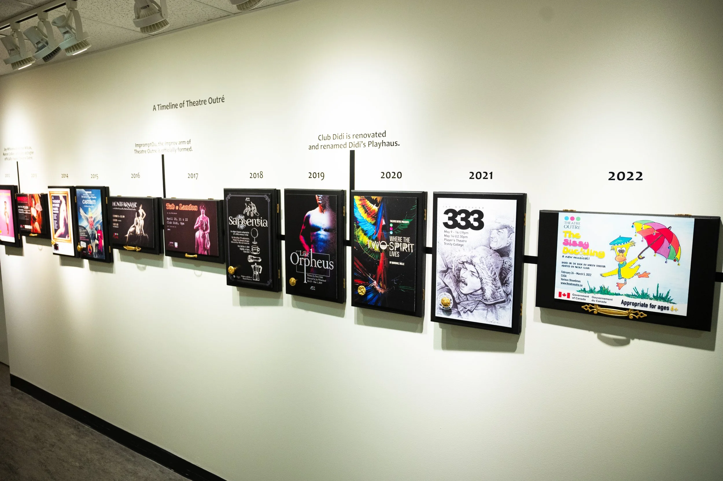 Curator Tour: ACTING OUT Celebrating a Decade of Theatre Outré