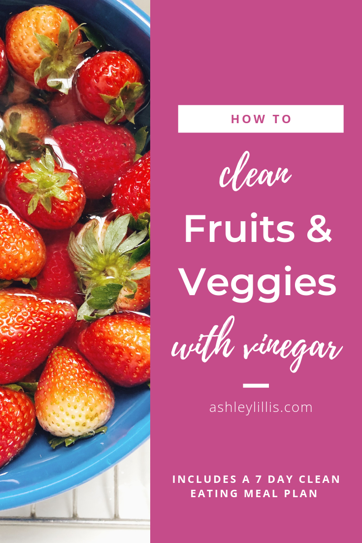 How to properly clean your fruits and vegetables the organic way