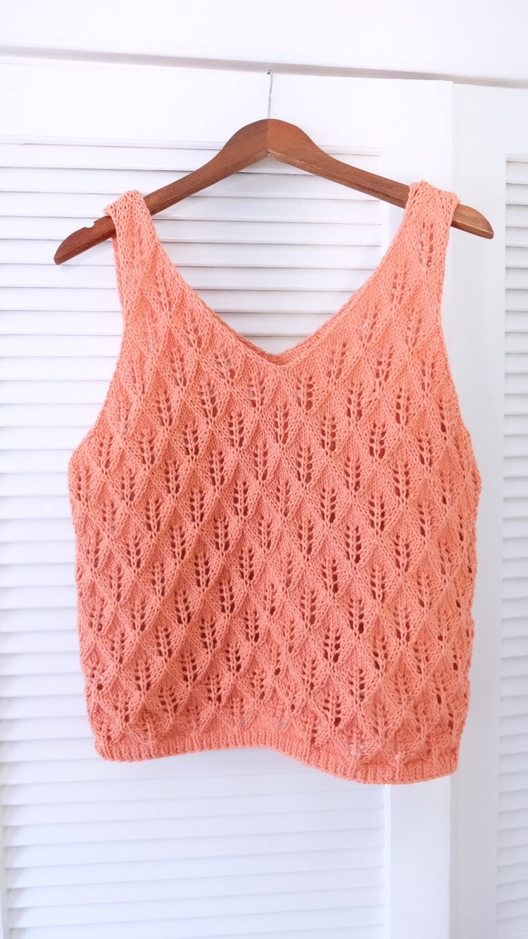 McKenzie Tank Knitting Pattern — Ashley Lillis