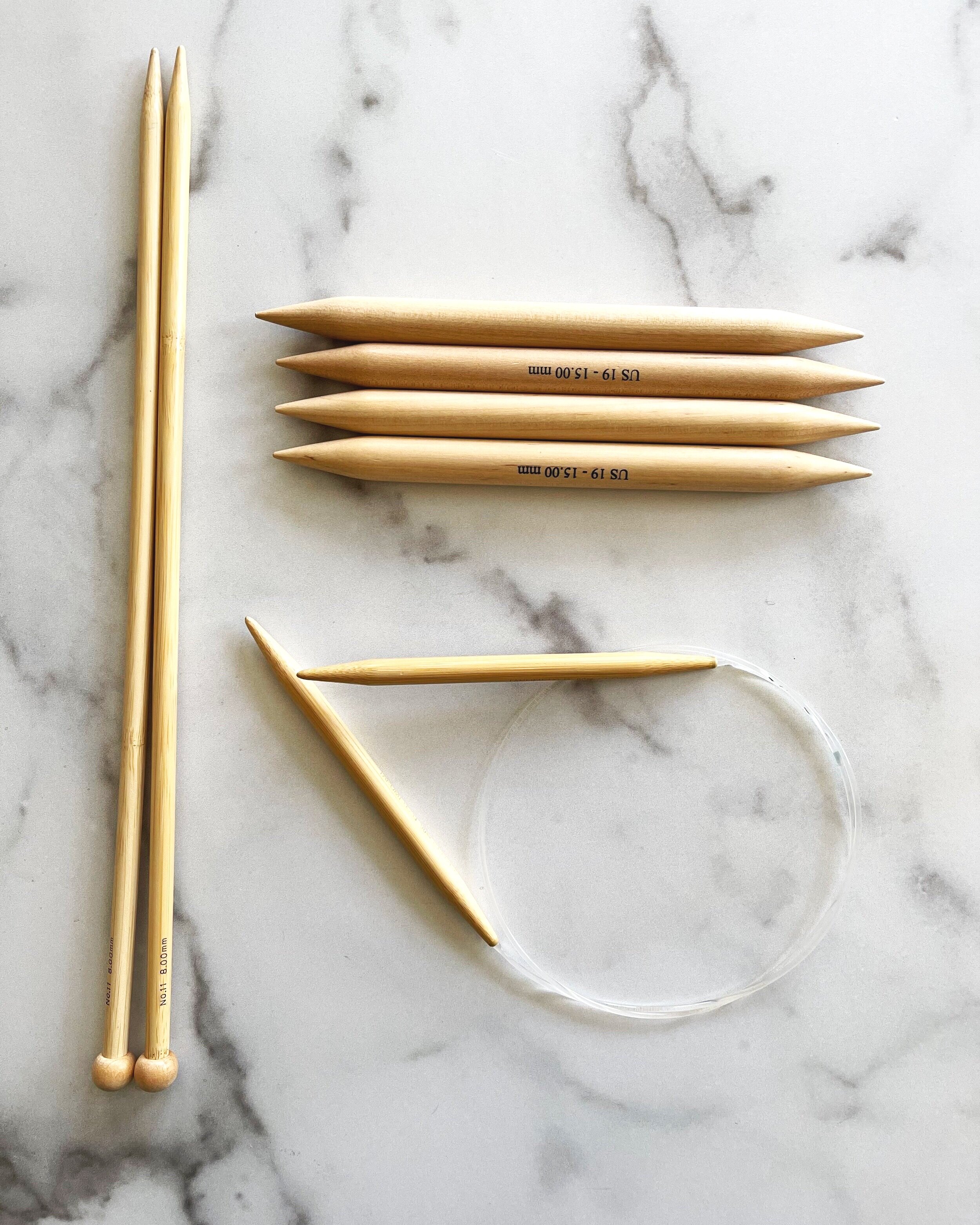 The 3 Different Types of Knitting Needles