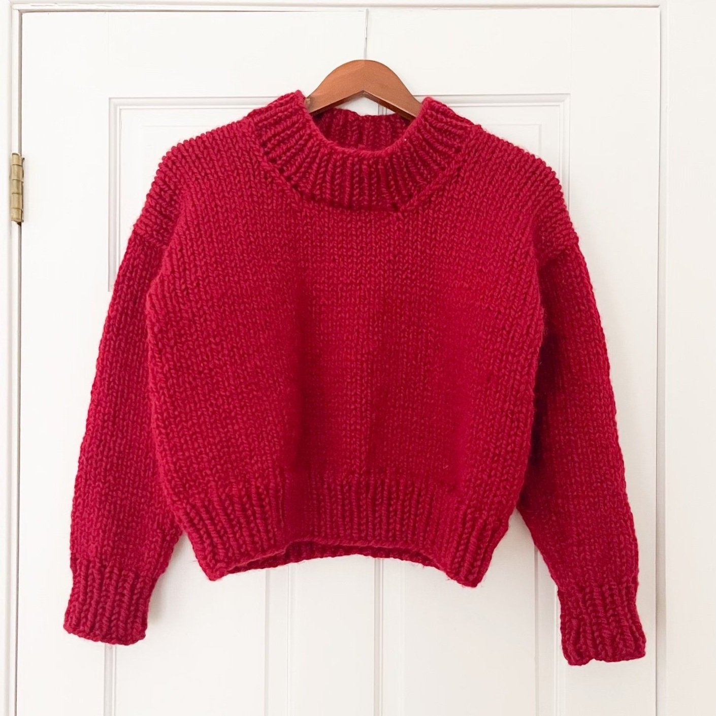 FREE Simple Cozy Knit Sweater Pattern